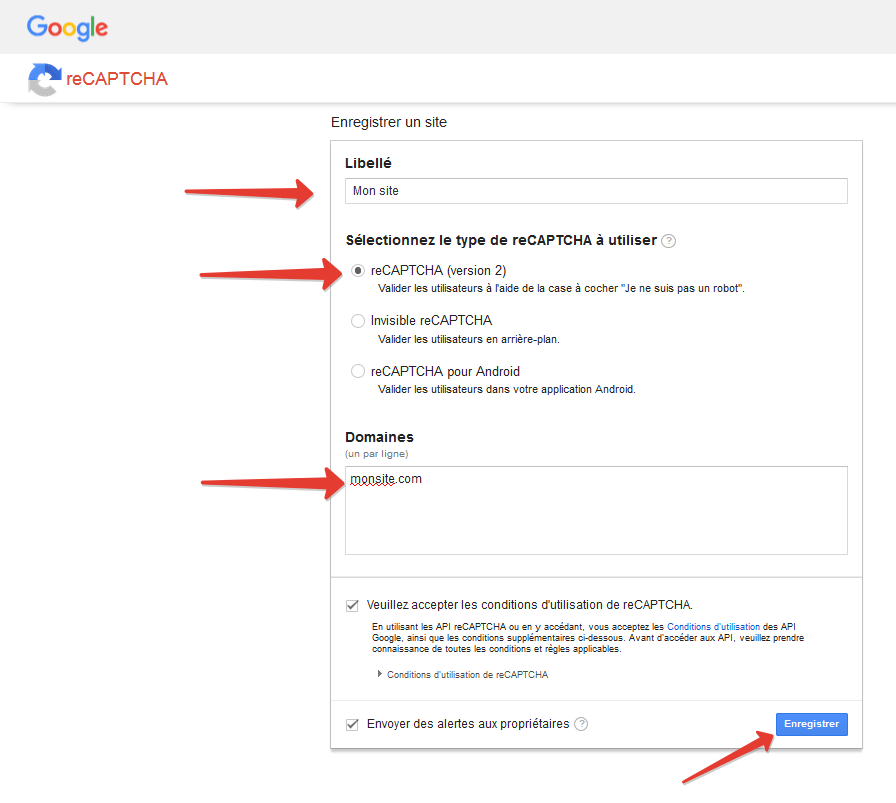 module captcha prestashop