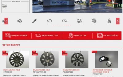 Multi-boutique pièces détachées automobiles